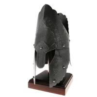 123655 large elmo di elendil figlio di amandil in metallo mini 20 cm con supporto gondor